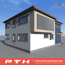 Comfortable Prefabricated Light Steel Villa House